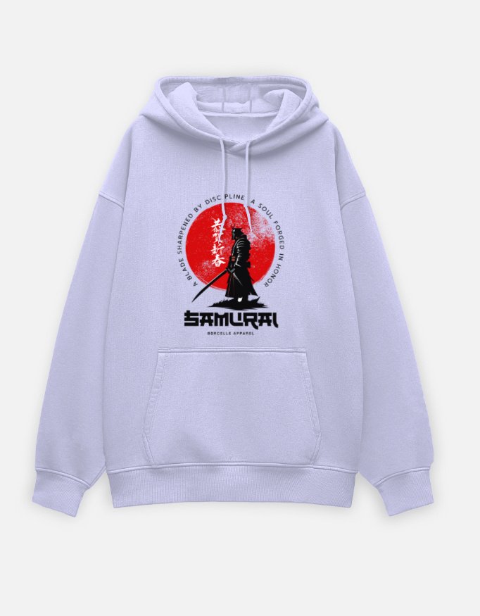 Samurai Unisex Oversized Hoodie - Image 4